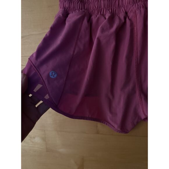 Lululemon Hotty Hot HR Short Pink Size 6 - Picture 4 of 4